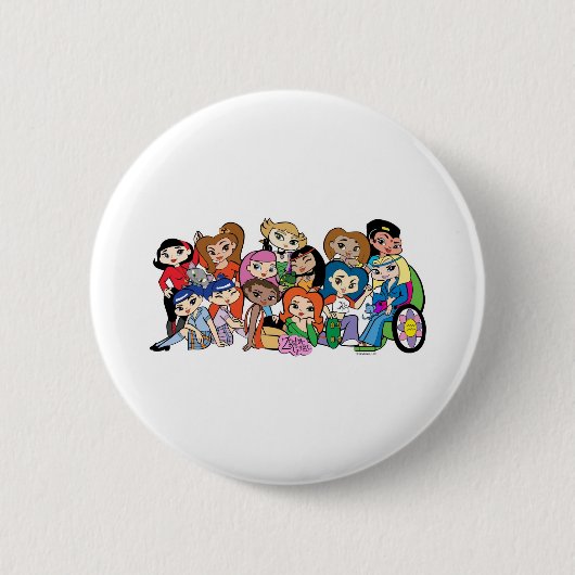 Badge Rond 5 Cm Bouton de Friendz (Devant)