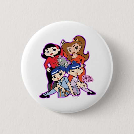 Badge Rond 5 Cm Bouton de Friendz (Devant)