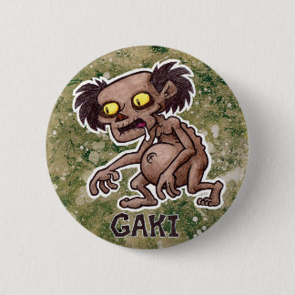 Badge Rond 5 Cm Bouton de Gaki