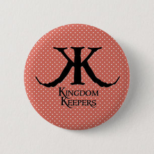 Badge Rond 5 Cm Bouton de gardiens de royaume de logo de KK