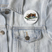 Badge Rond 5 Cm Bouton de gâteau de fruits secs (En situation)