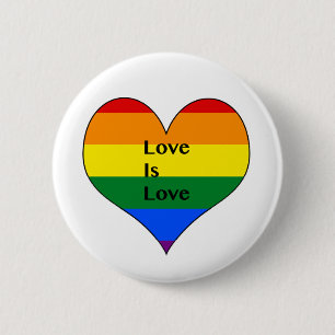 Badge Rond 5 Cm Bouton de gay pride