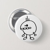 Badge Rond 5 Cm Bouton de Gegga (Devant & derrière)