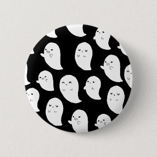 Badge Rond 5 Cm Bouton de Ghosties