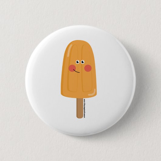 Badge Rond 5 Cm bouton de glace (Devant)