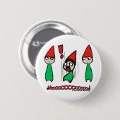 Badge Rond 5 Cm Bouton de gnome (Devant & derrière)