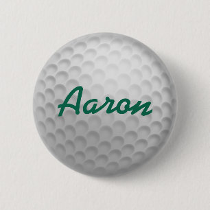 Badge Rond 5 Cm Bouton de golf personnalisé