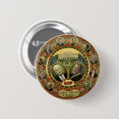 Badge Rond 5 Cm Bouton de GOP (Devant & derrière)
