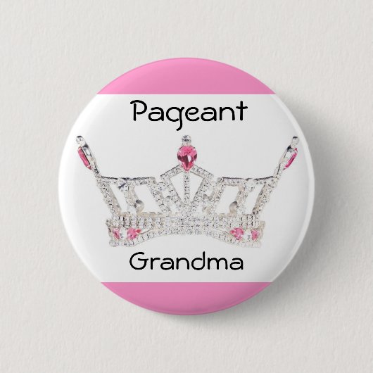 Badge Rond 5 Cm Bouton de GRAND-MAMAN de RECONSTITUTION (Devant)