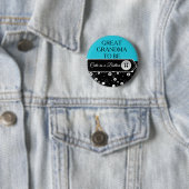 Badge Rond 5 Cm Bouton de grand-mère à être Baby shower (En situation)