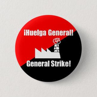 Badge Rond 5 Cm bouton de grève
