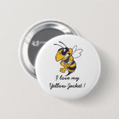 Badge Rond 5 Cm Bouton de guêpe (Devant & derrière)