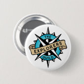 Badge Rond 5 Cm Bouton de guilde d'explorateurs (Devant & derrière)