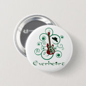 Badge Rond 5 Cm Bouton de guitare d'Everheart (Devant & derrière)