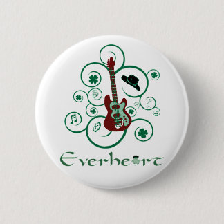 Badge Rond 5 Cm Bouton de guitare d'Everheart