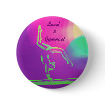 Bouton de gymnaste du niveau 3