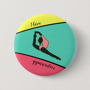 Badge Rond 5 Cm Bouton de gymnastique