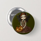 Badge Rond 5 Cm Bouton de "HalloweenTwilight" (Devant & derrière)
