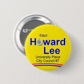Badge Rond 5 Cm Bouton de Howard Lee (Devant & derrière)