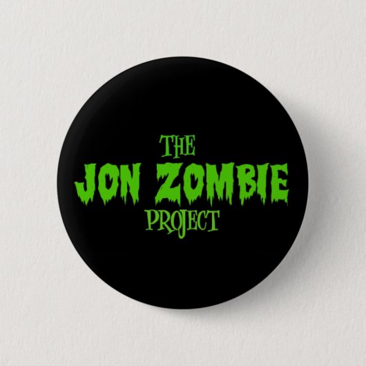 Badge Rond 5 Cm bouton de j.zombie (Devant)