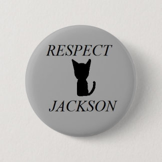 Badge Rond 5 Cm Bouton de Jackson de respect