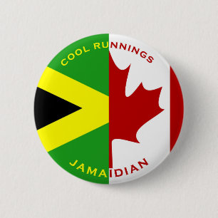 Badge Rond 5 Cm Bouton de Jamaidian