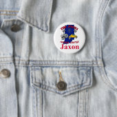 Badge Rond 5 Cm Bouton de Jaxon (En situation)