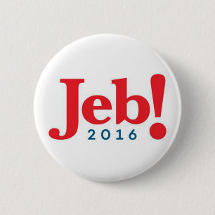 Badge Rond 5 Cm Bouton de Jeb Bush 2016