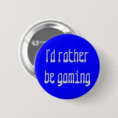 Badge Rond 5 Cm Bouton de "jeu" (Devant & derrière)