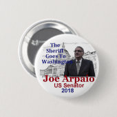 Badge Rond 5 Cm Bouton de Joe ARPAIO 2018 AZ (Devant & derrière)