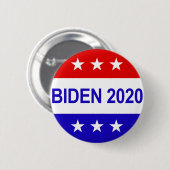 Badge Rond 5 Cm Bouton de Joe Biden 2020 (Devant & derrière)