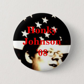 Badge Rond 5 Cm Bouton de Johnson '08 de Honky