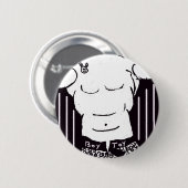 Badge Rond 5 Cm Bouton de jouet de garçon ! (Devant & derrière)