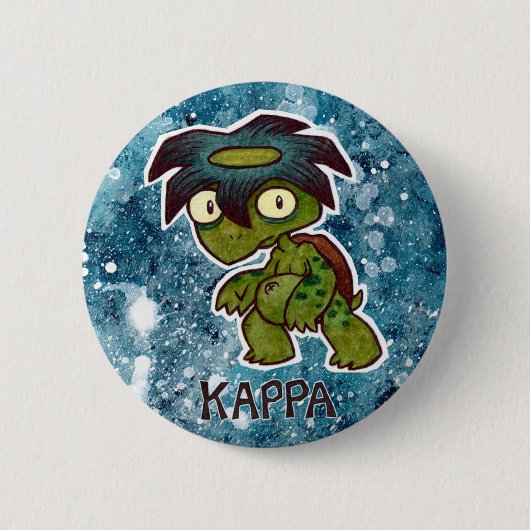 Badge Rond 5 Cm Bouton de Kappa (Devant)