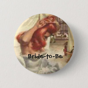 Badge Rond 5 Cm Bouton de Karie