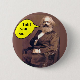 Badge Rond 5 Cm Bouton de Karl Marx