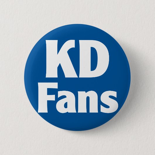 Badge Rond 5 Cm Bouton de KDFans (Devant)