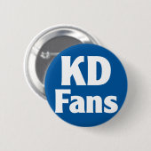 Badge Rond 5 Cm Bouton de KDFans (Devant & derrière)