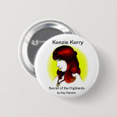 Badge Rond 5 Cm Bouton de Kenzie Kerry (Devant & derrière)