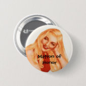 Badge Rond 5 Cm Bouton de Keryn (Devant & derrière)