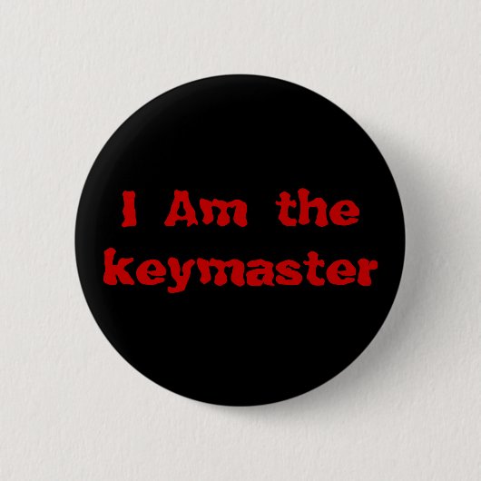 Badge Rond 5 Cm bouton de keymaster (Devant)