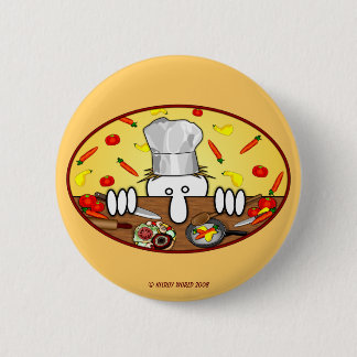 Badge Rond 5 Cm Bouton de Kilroy de chef