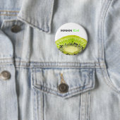 Badge Rond 5 Cm Bouton de kiwi (En situation)