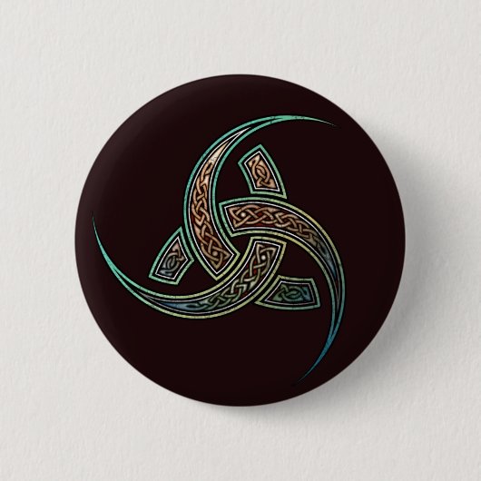 Badge Rond 5 Cm Bouton de klaxon d'Odin (Devant)