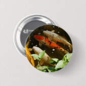 Badge Rond 5 Cm Bouton de Koi (Devant & derrière)