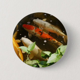Badge Rond 5 Cm Bouton de Koi