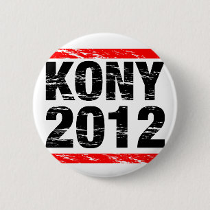 Badge Rond 5 Cm Bouton de Kony 2012