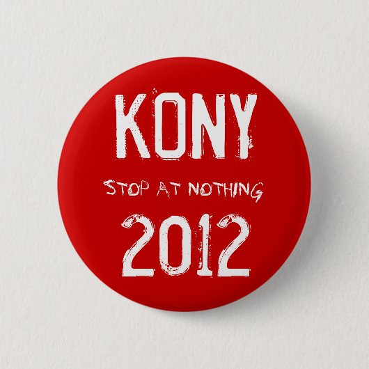 Badge Rond 5 Cm Bouton de Kony 2012 (Devant)