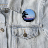 Badge Rond 5 Cm Bouton de la Californie Dreamin (En situation)