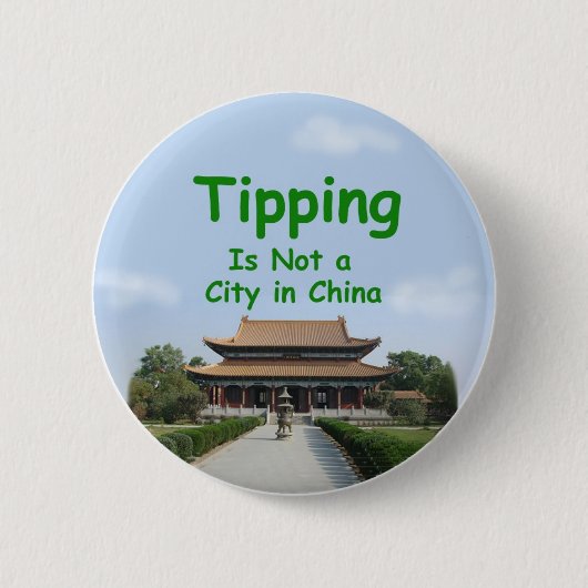 Badge Rond 5 Cm Bouton de la Chine (Devant)